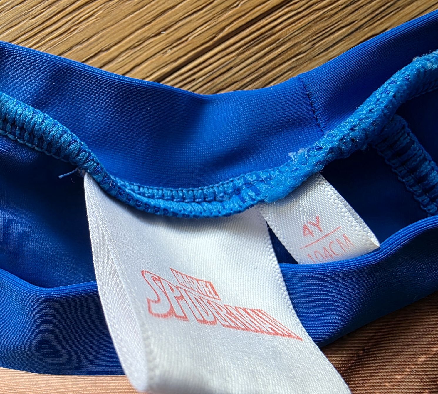 Costumi da bagno: Bade-Set Spiderman blau/rot Grösse 104/110 gebraucht – Usato da Zell LU venduto da claro62 3