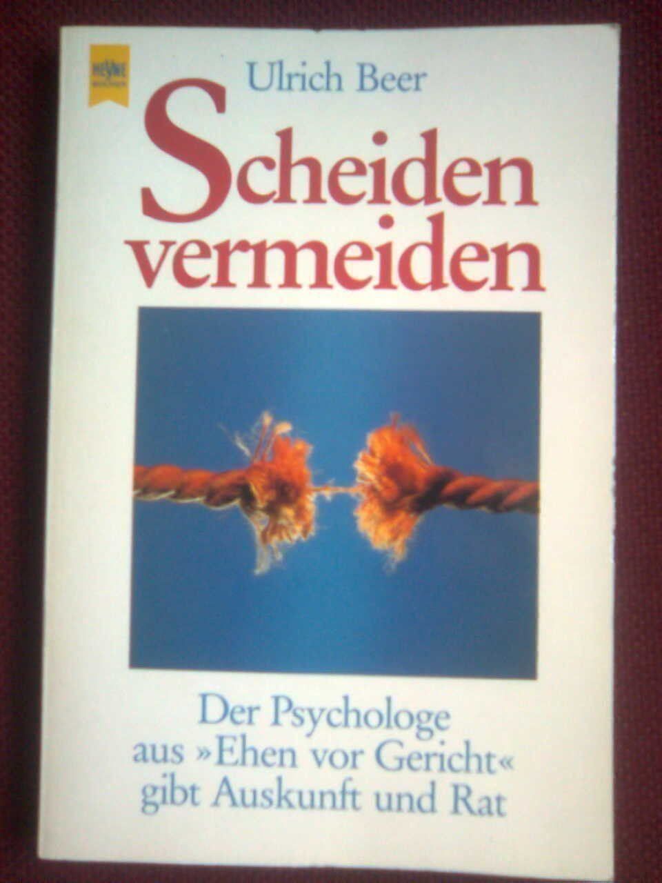 Libri: Ulrich Beer Scheiden vermeiden – Usato da Basel venduto da Alacant