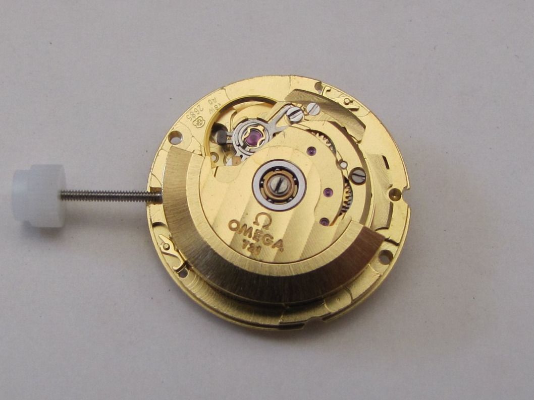 Omega Uhren: OMEGA automatic Uhrwerk mit Mondphase & Pointerkalender. NOS – Neu (gemäss Beschreibung) aus Pieterlen von Flipper0 5