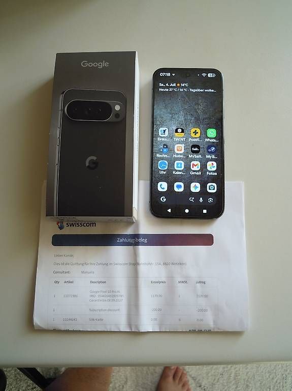 Telefoni cellulari / Smartphones: Google Pixel 10 Pro XL – Usato da Laupersdorf venduto da Naras 2
