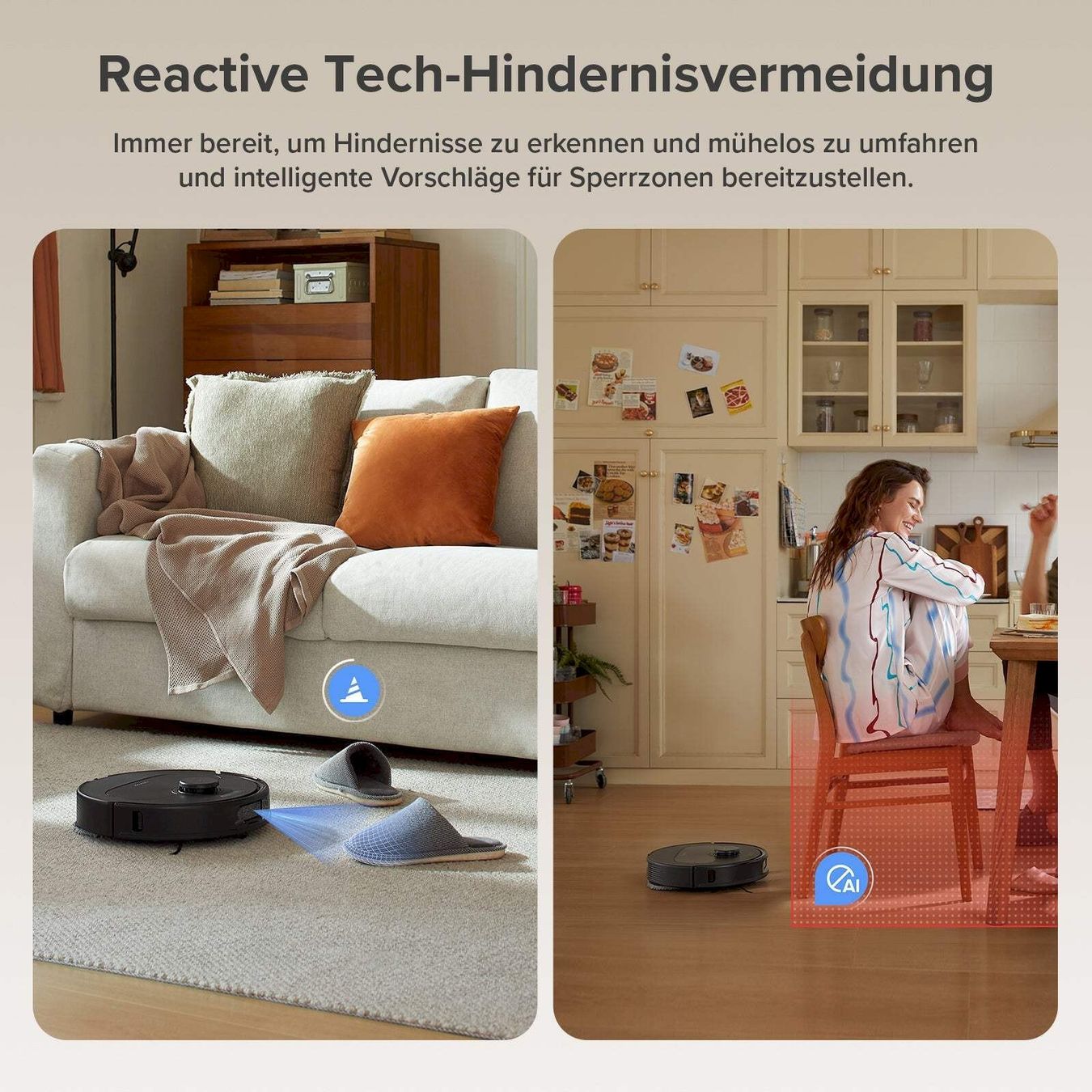Staubsauger & Zubehör: Roborock QV 35A Saugroboter Schwarz – Neu und originalverpackt aus Bottighofen von zaap 6