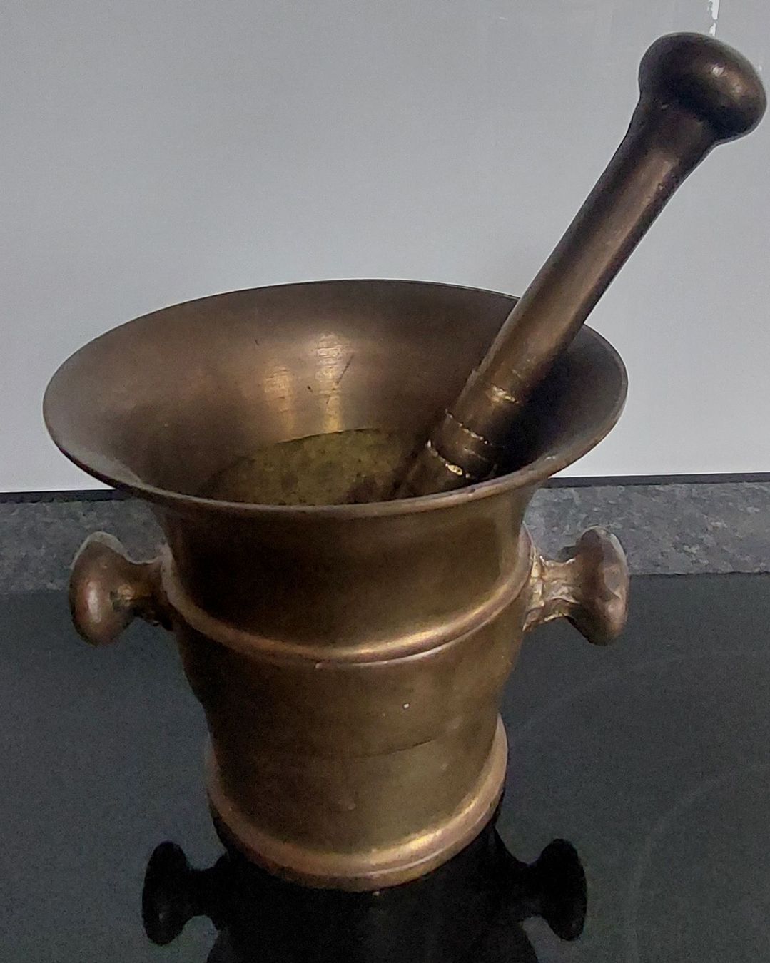 Sonstiges für das Kochen & Backen: Mörser mit Stössel Messing gebraucht – Gebraucht aus Niederwil AG von bertomach 1