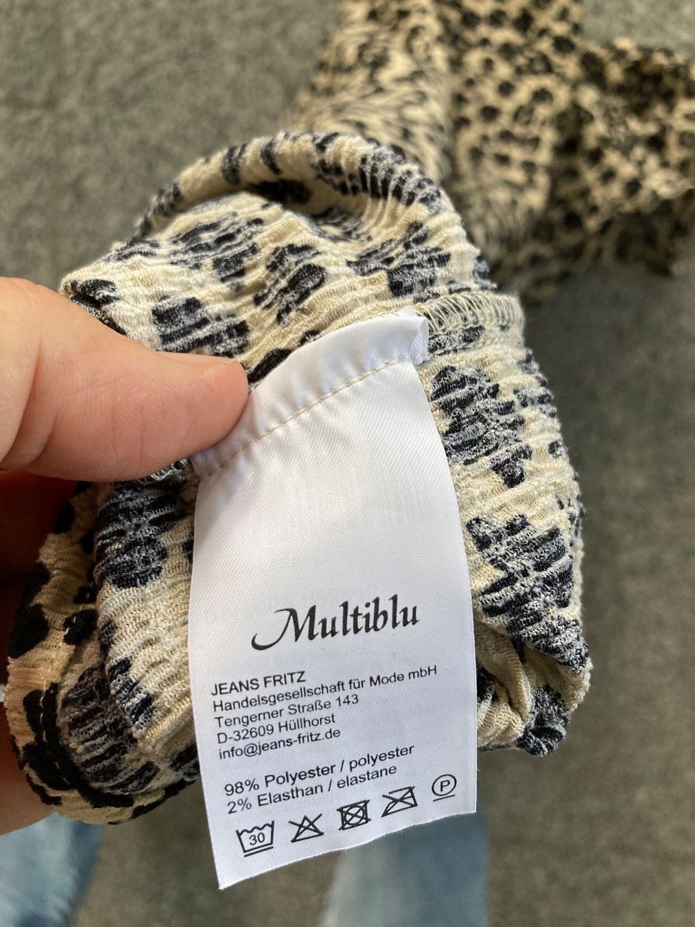 Vestiti: Kleid von Multiblue Gr 36 – Usato da Eschenbach SG venduto da verbascum 3