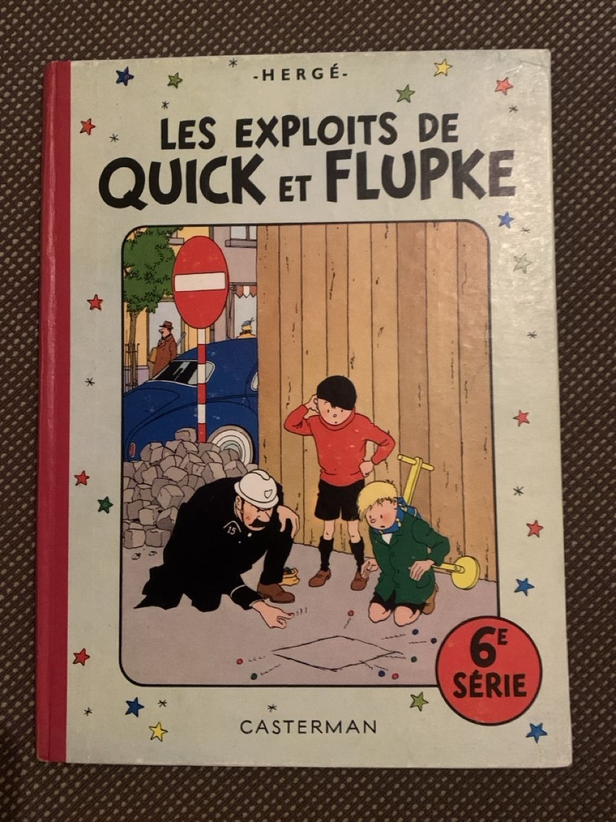 Fumetti: Quick et Flupke - 6e Série - Hergé - Casterman 1954 – Usato da Posieux venduto da pha_tnd9