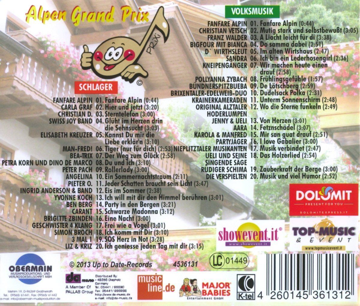CD: CD  Alpen Grand Prix 2013 – Usato da Heimberg venduto da Rockenrol 1