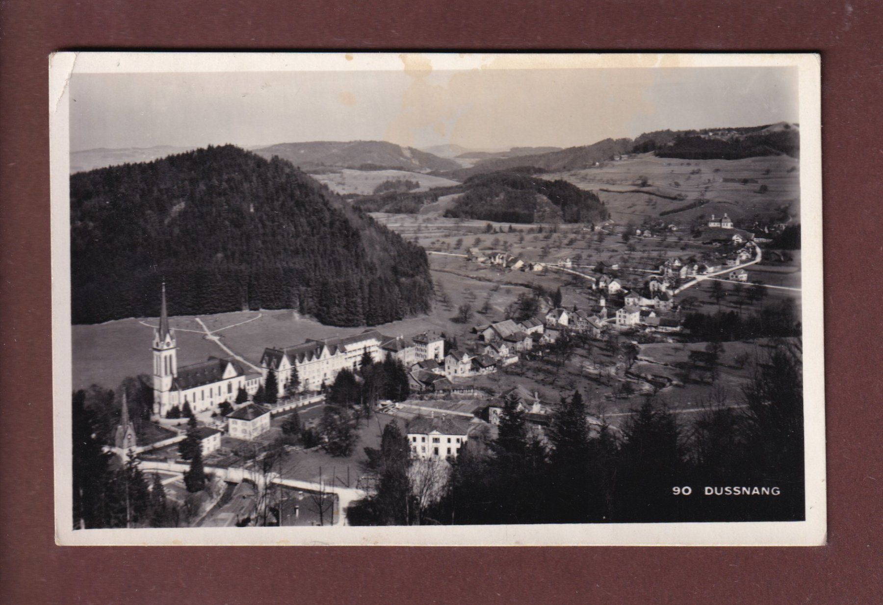 Cartoline postali: DUSSNANG - 1935 – Usato da Pully venduto da nicecards