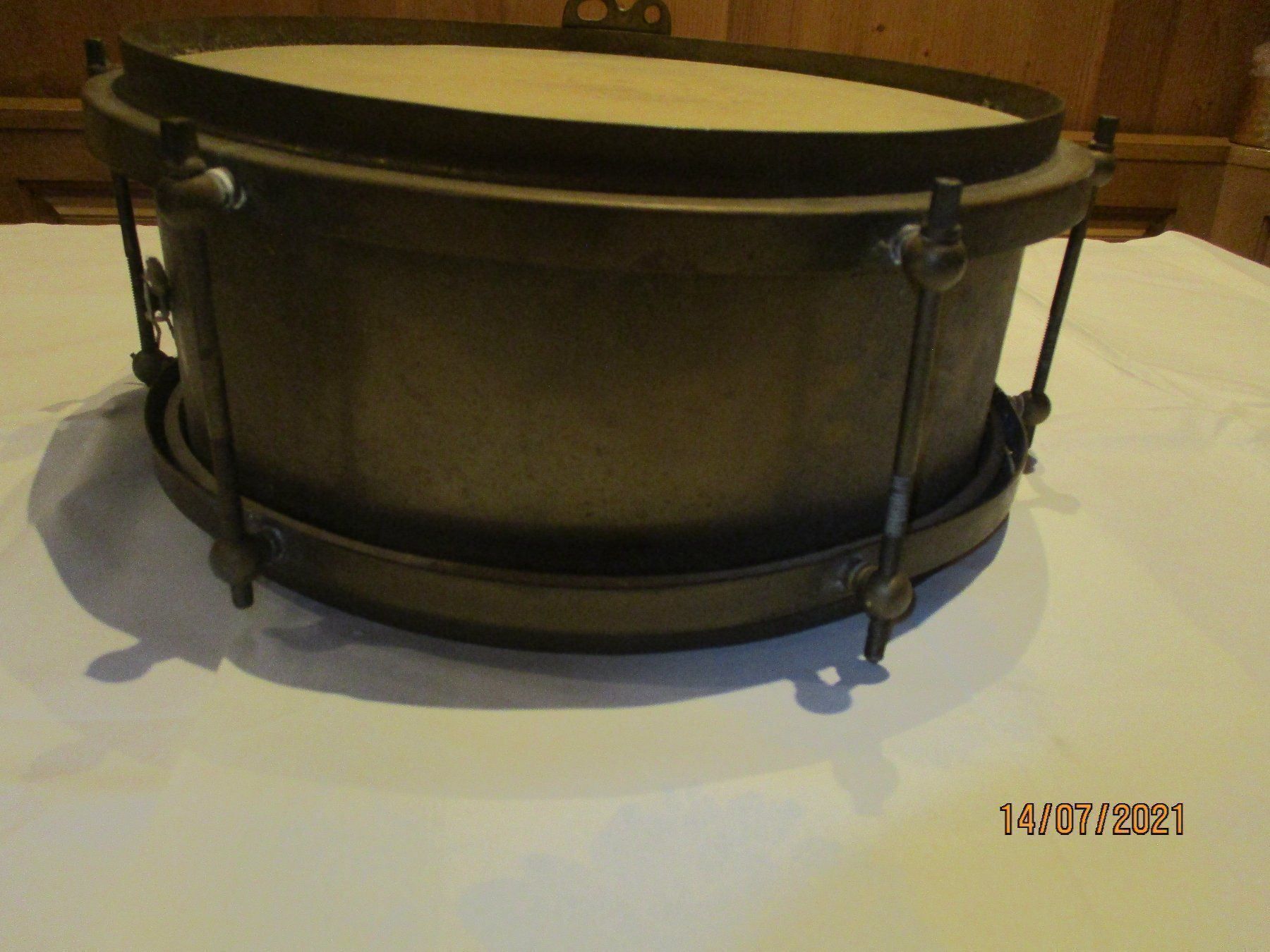 Strumenti musicali: VINTAGE MARCHING SNARRE /TROMMEL MESSING – Usato da Weissbad venduto da Usw63 3