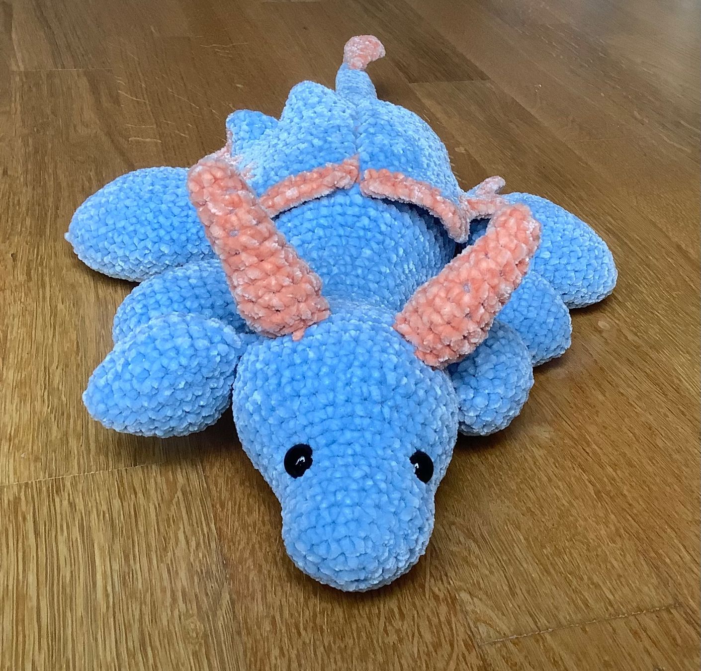 Figuren: Gehäkelter amigurumi Drache, Handmade – Neu und originalverpackt aus Adliswil von Urspirit 1