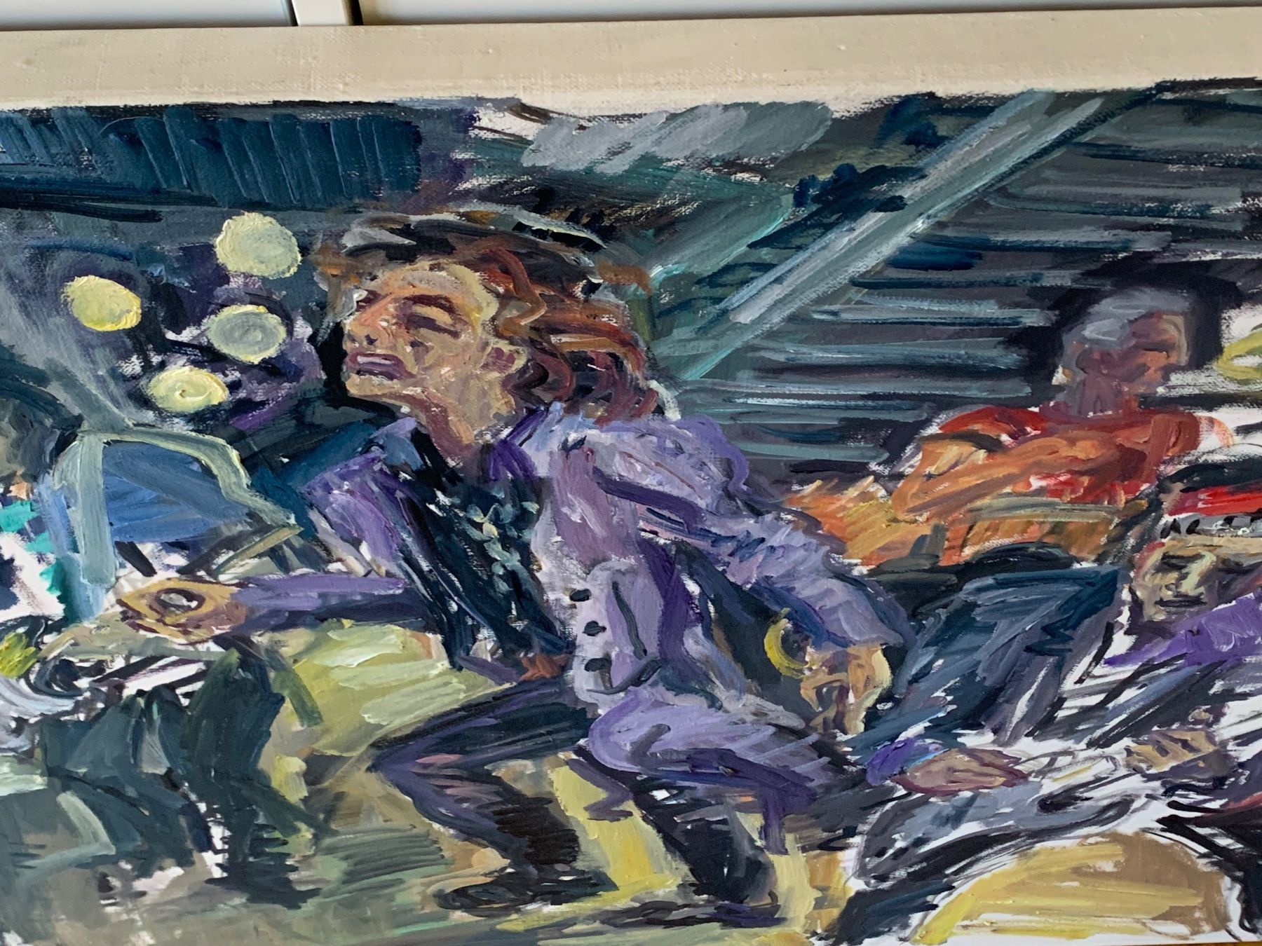 Dipinti: Rolling Stones Öl auf Leinwand – Usato da Altstätten SG venduto da Edeco 2