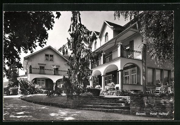 Cartoline postali: AK Beinwil, Hotel Hallwyl – Usato da Berlin venduto da bartko-reher