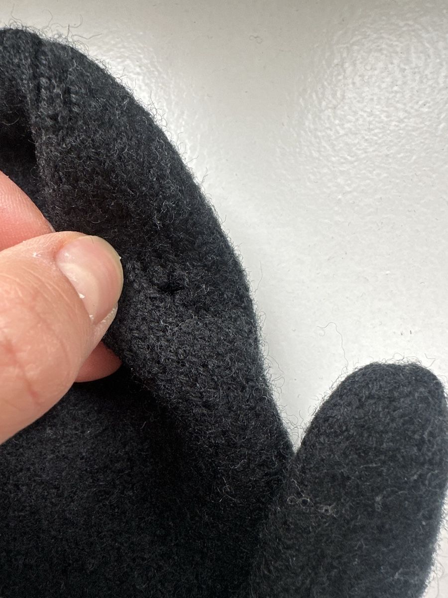 Globus Guanti & manicotti: Black warm winter gloves – Usato da Uster venduto da Monika_OB 5