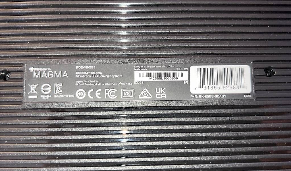 Tastiere: Tastiera PC Roccat Magma – Usato da Massagno venduto da mohair65 2