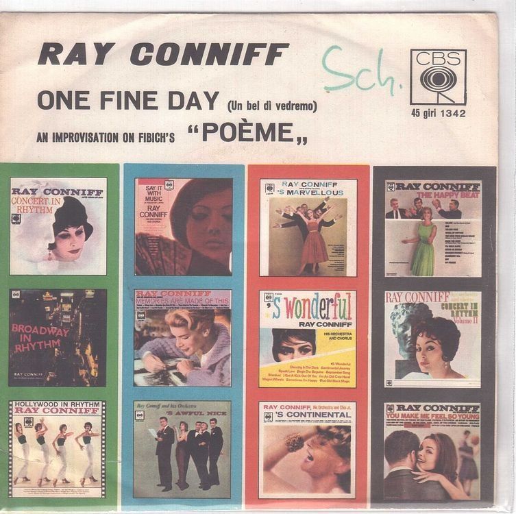 Vinyles: Ray Conniff  --  One fine day  Single7 – D'occasion à Rheinau par asteng