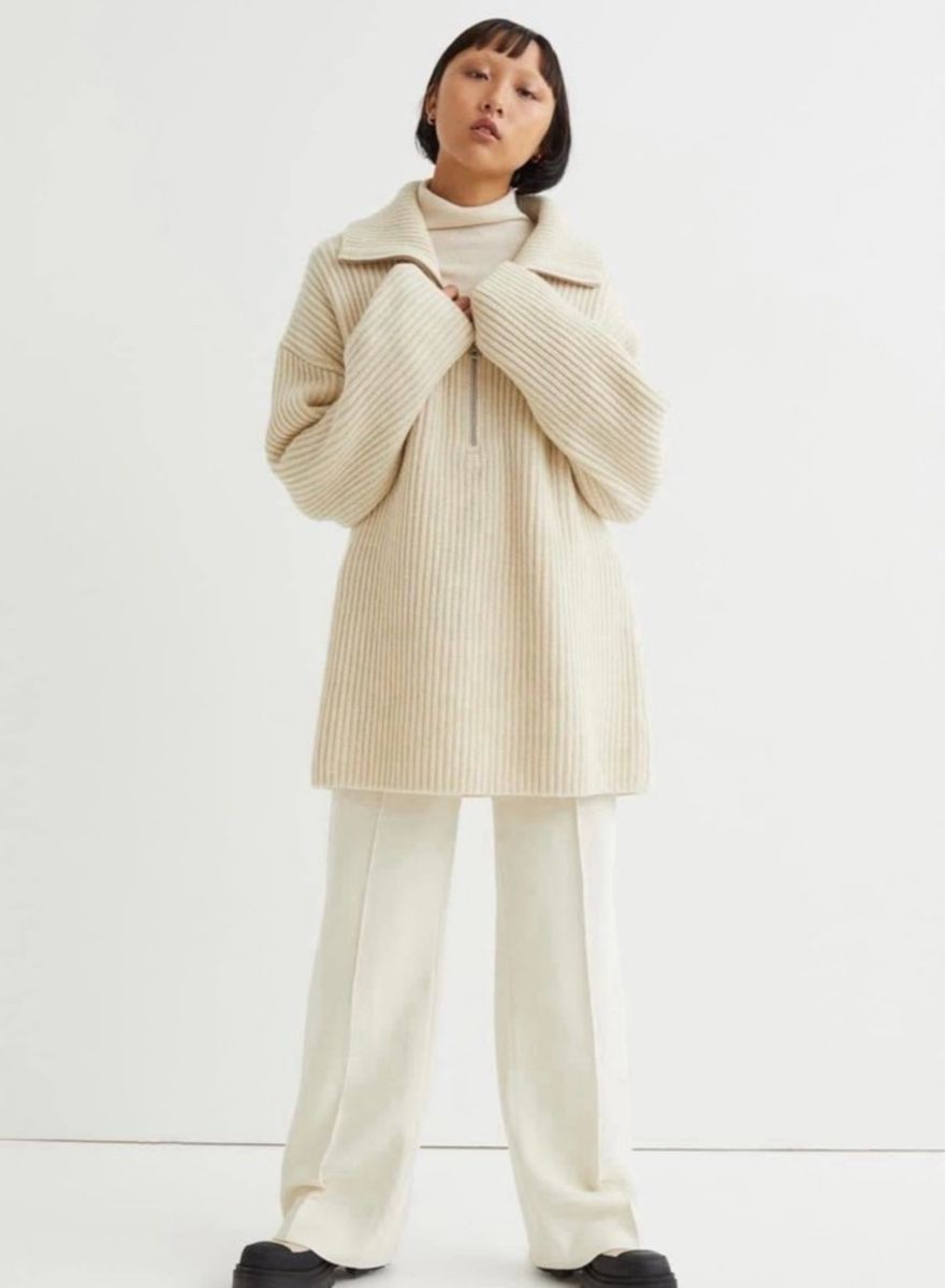 H&M Maglioni & Felpe: H&M Woll/Kaschmir Pullover lang Gr. S – Nuovo (secondo la descrizione) da Muttenz venduto da Tschulietta_105 1