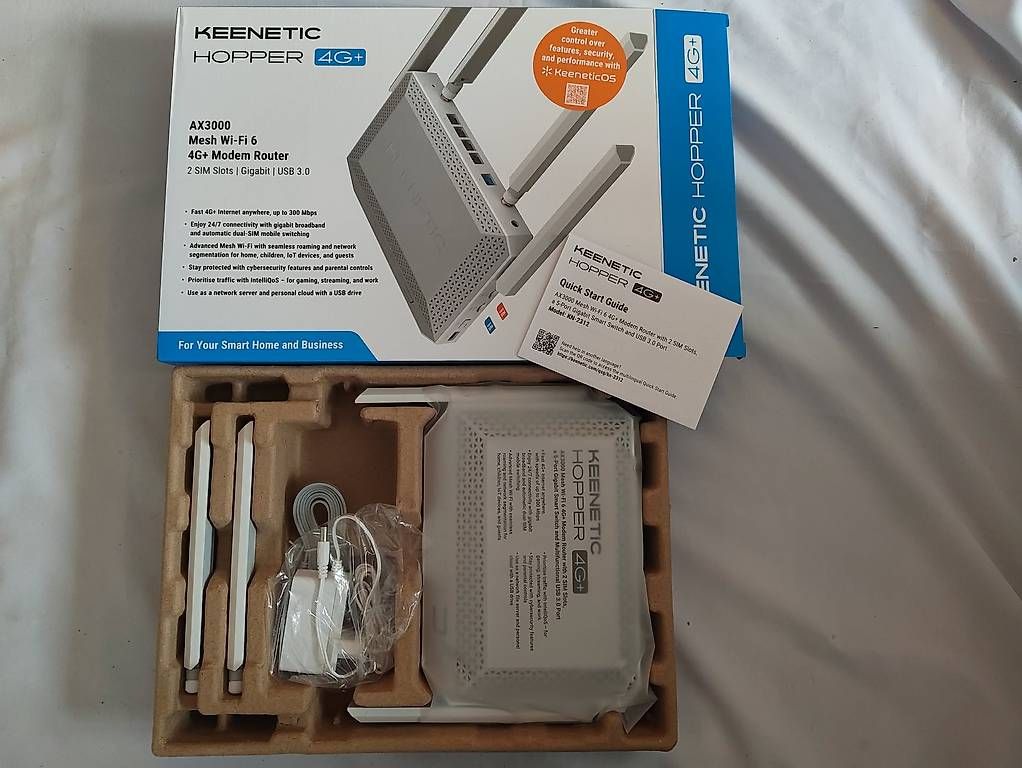 Modem & Router: Dual 4G Router mit WiFi 6 – Nuovo e nell'imballaggio originale da St.Gallen venduto da becks0815 3