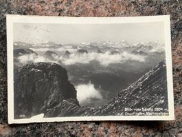 Ansichtskarte, Blick vom Säntis, gelaufen 1931