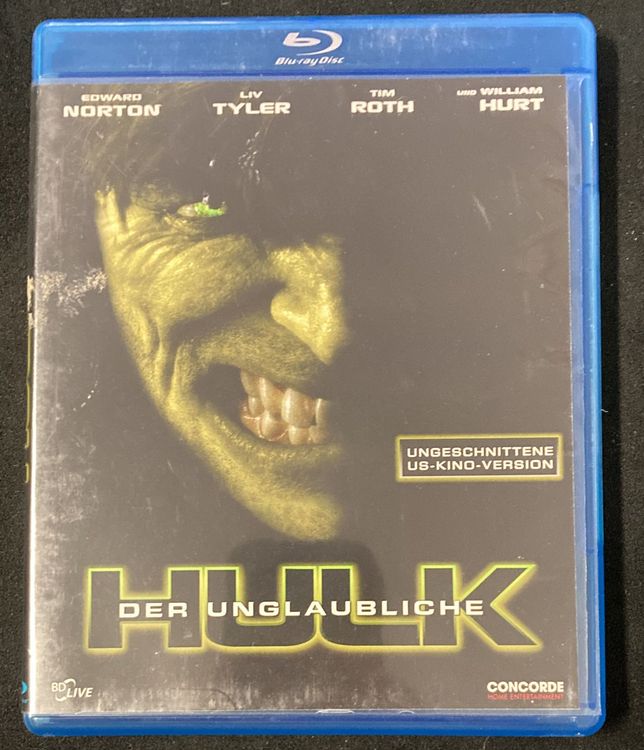 HULK DER UNGLAUBLICHE BLURAY Kaufen auf Ricardo