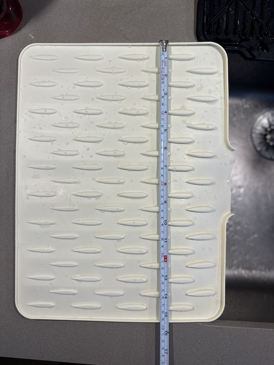 Komplettküchen: Dish Drying Mat White Silicone Good Condition – Gebraucht aus Gattikon von Sarahs_Schatzkammer 1