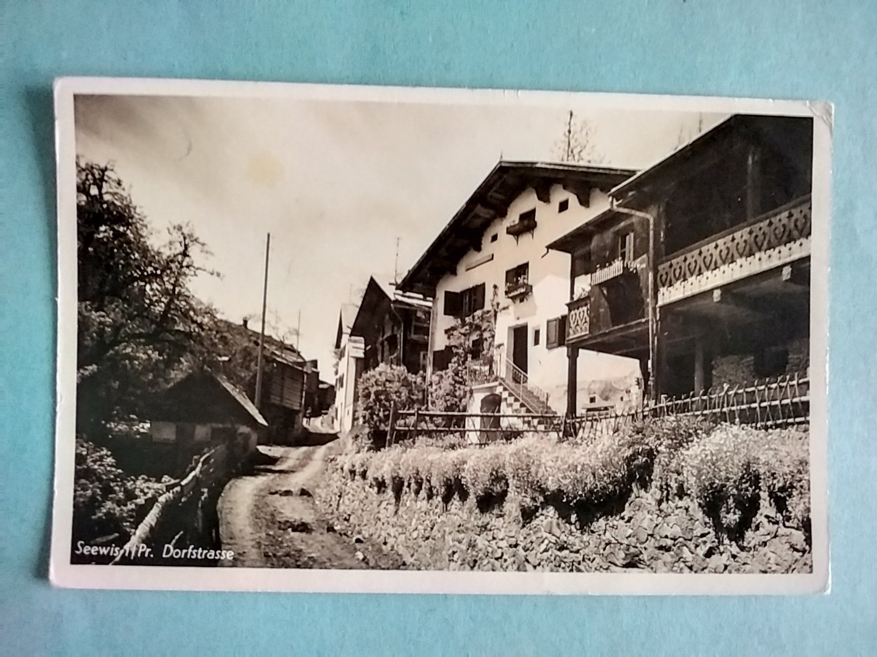 Ansichtskarten: GR Seewis Dorfstrasse – Gebraucht aus Appenzell von lama19
