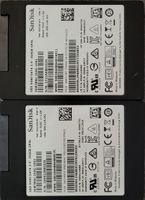 2×SanDisk SSD X400 2.5" 256GB SATA