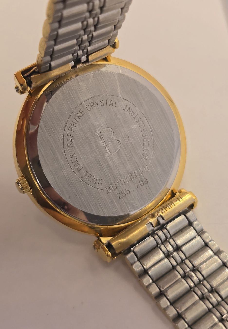 Bucherer Orologi: Bucherer Triple Calendar Moonphase Quartz 34,9mm – Difettoso da Minusio venduto da AGSuhren 8
