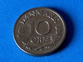 Denmark - 10 Øre - Frederik IX 1971