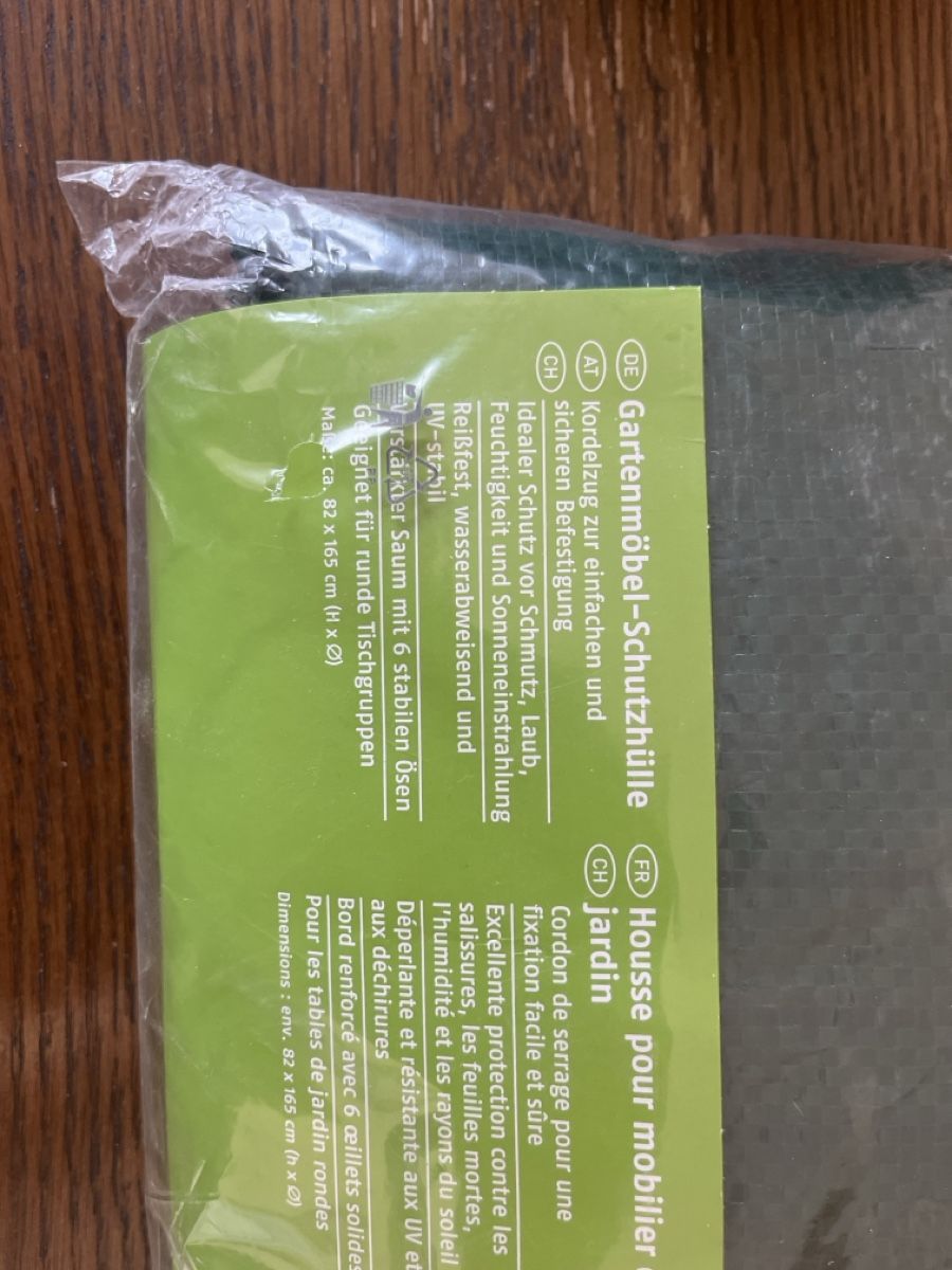 Coperture: Gartenmöbel Schutzhülle, Florabest, Neu & Originalverpackt – Nuovo e nell'imballaggio originale da Schwerzenbach venduto da Cicciuzzu71 1