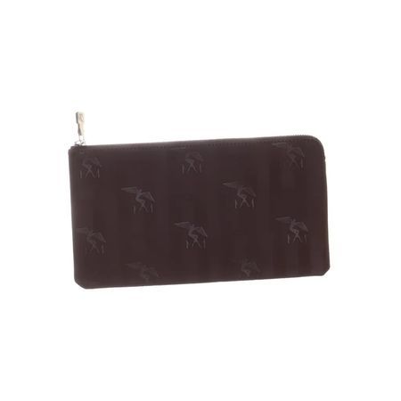 Mollersus Pouch Brown Embossed Zipper Pouch used