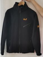 Schwarze Softshelljacke Jack Wolfskin