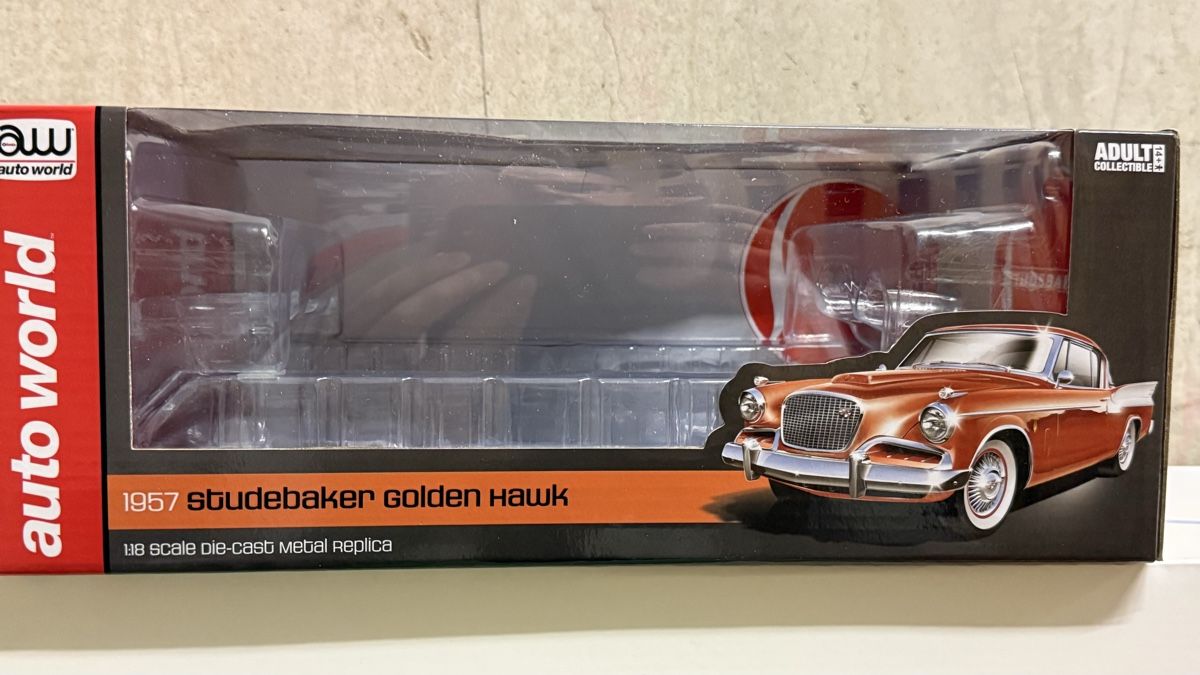 Modellini d'auto: 1957 Studebaker Golden Hawk Coupe ! – Nuovo (secondo la descrizione) da Basel venduto da Zomeg 1