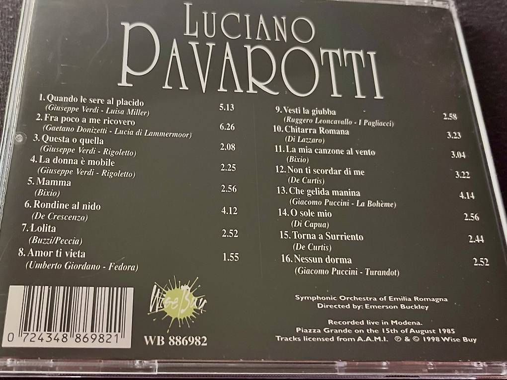 CDs: Luciano Pavarotti – D'occasion à Eschenbach LU par arin91 1
