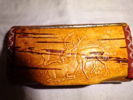 antike Schnupftabakdose mit Hirschmotiv