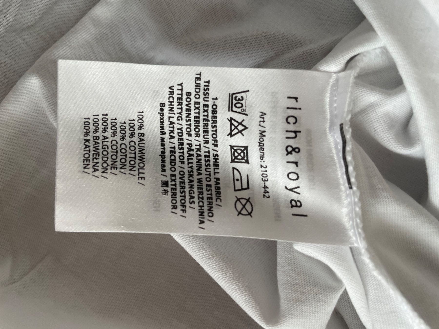 Rich & Royal T-shirt: Rich & Royal Shirt neu – Nuovo e nell'imballaggio originale da Unteriberg venduto da fae_2gz2 5