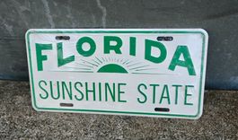 US Nummernschild NEU & VERSIEGELT Florida - Sunshine State