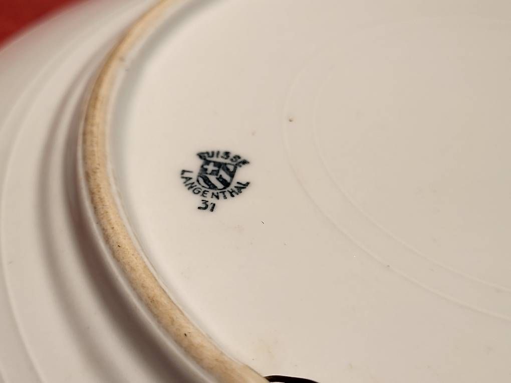 Piatti:  Assiette de Cologny 1931.  – Usato da Confignon venduto da bro_rjx8 2