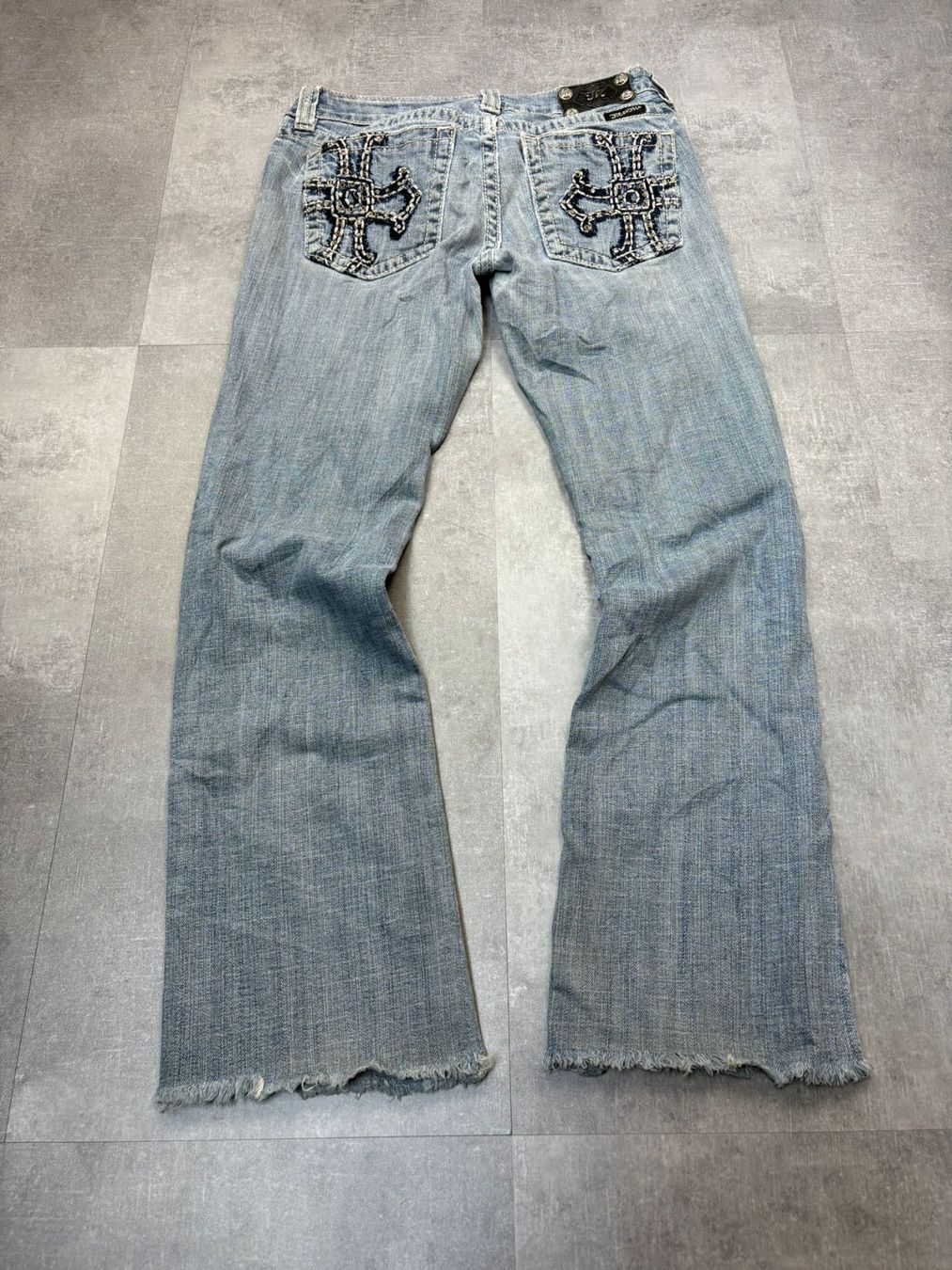 Jeans: Miss Me Bootcut Flared Jeans - Grösse M/29 – Usato da Werdenberg venduto da hase.vintage 1