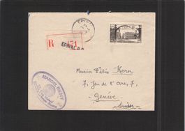 R- Brief Epinal (France) - Genéve ,1947 !!