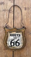 Brief-Fach /Zeitungsfach / Letterbox Route 66 Metall