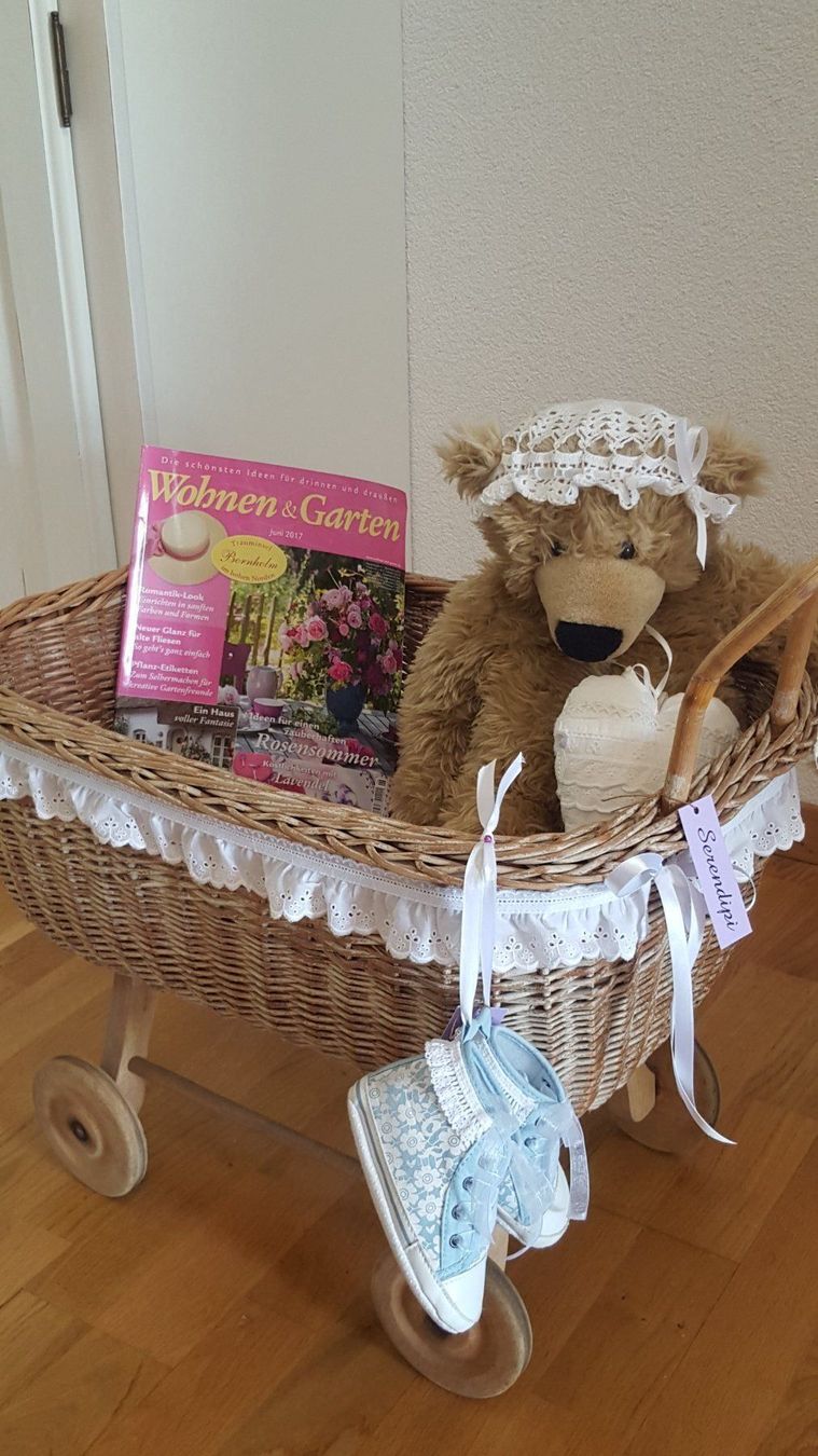 Carrozzine per bambole: alter Puppenwagen Shabby Chic – Nuovo (secondo la descrizione) da Hittnau venduto da Gamoe 1