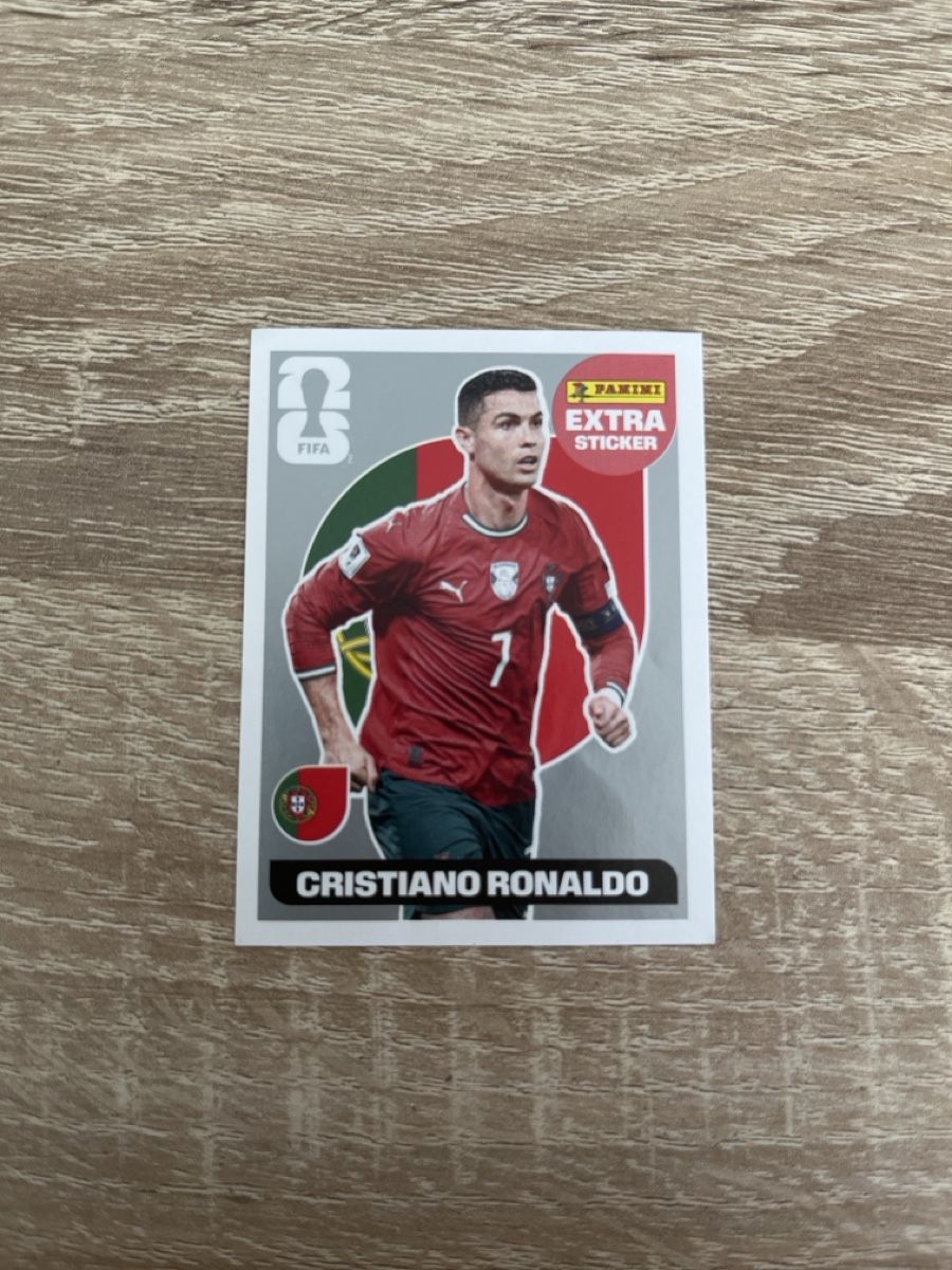 Panini Carte collezionabili: Extra sticker Panini Cristiano Ronaldo silver – Usato da Daillon venduto da Camus82