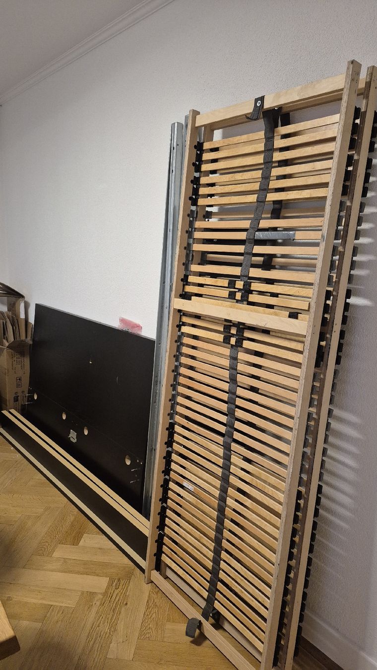 Ikea Lits: Bettgestell Malm 140×200 – D'occasion à Olten par jas_c6g2 5