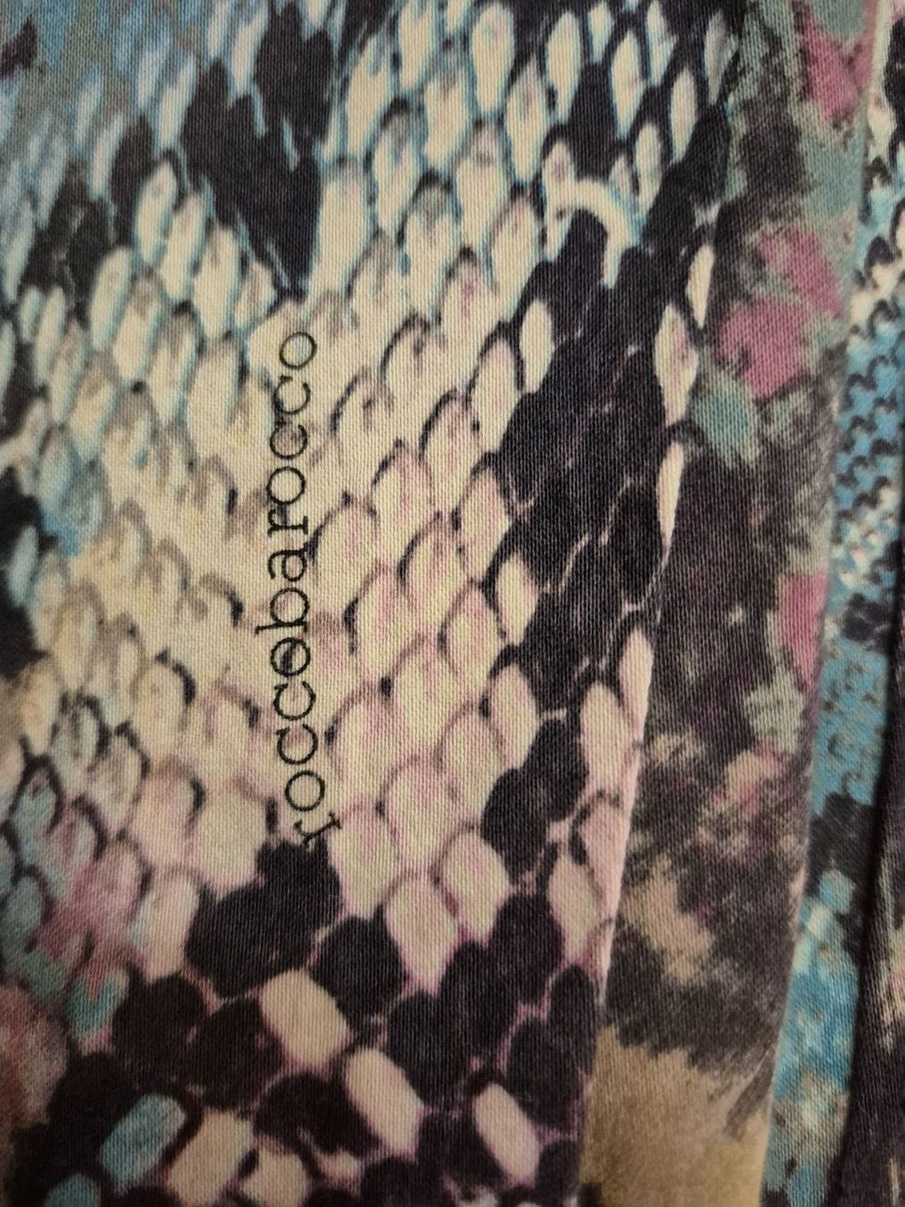 Roccobarocco Pantaloni: Roccobarocco Hose Schlangenmuster Gr.  34 bunt – Usato da Zürich venduto da Roberto040 2