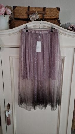 Tüllrock mit Verlauf, Glitzer, Neu!! von Princess
