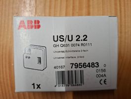 ABB Universalschnittstelle US/U 2.2 2-fach