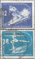 DDR 246-247 Wintersportmeisterschaften gestempelt