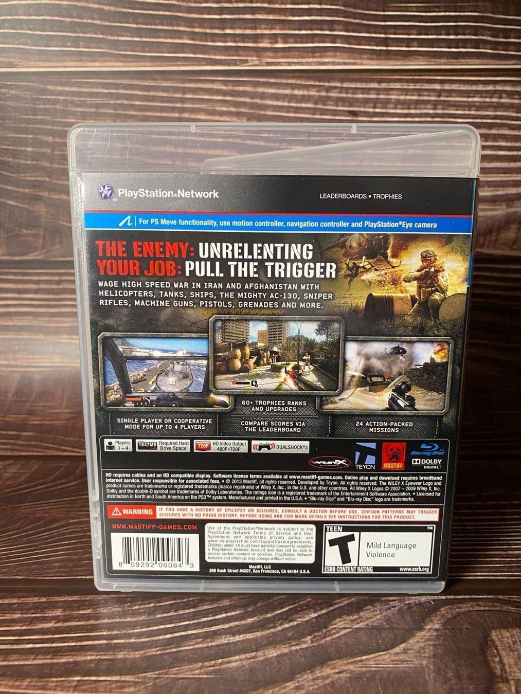 Spiele: Heavy Fire - Shattered Spear [PS3] – Gebraucht aus Niederwil SO von BlueSonic 1