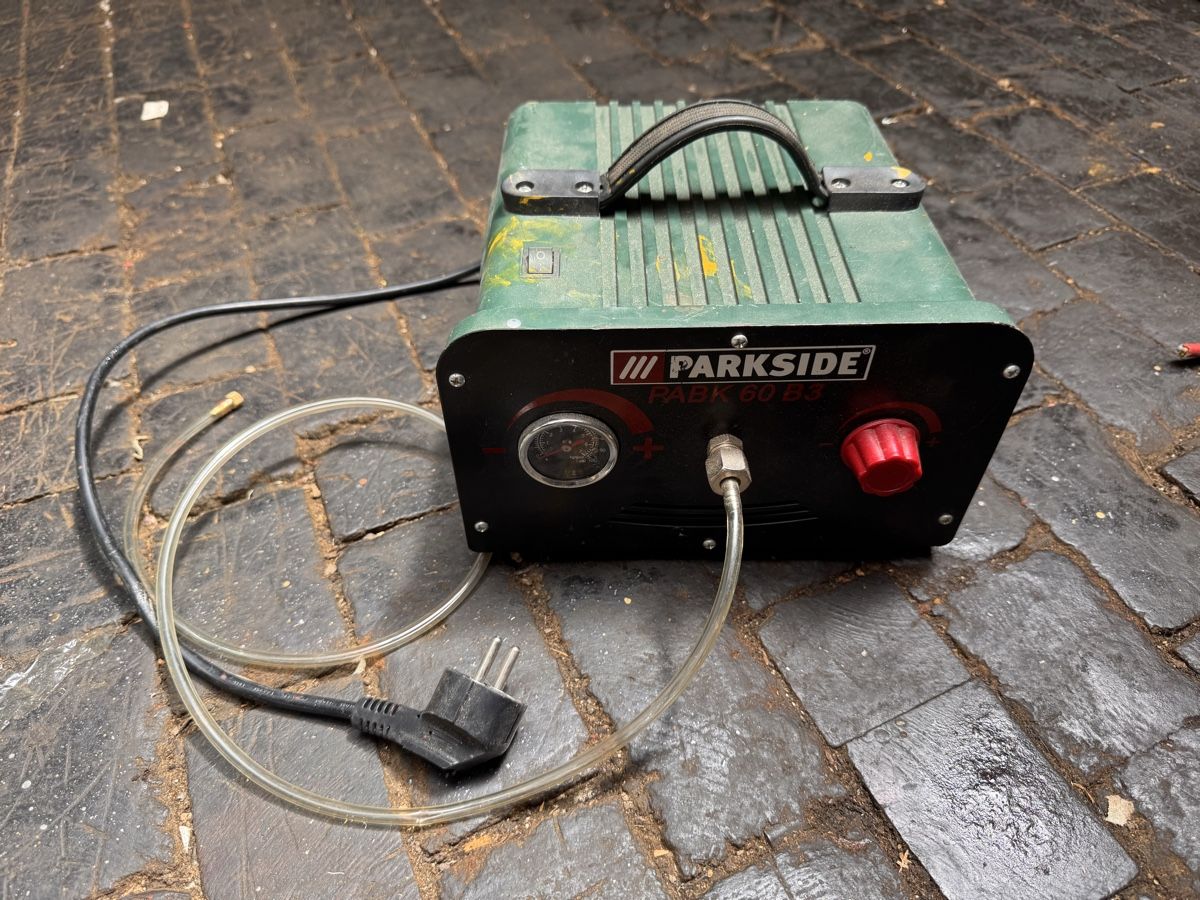 Compressori: Parkside airbrush kompressor pabk 60 b3 – Usato da Künten venduto da tot_bw26