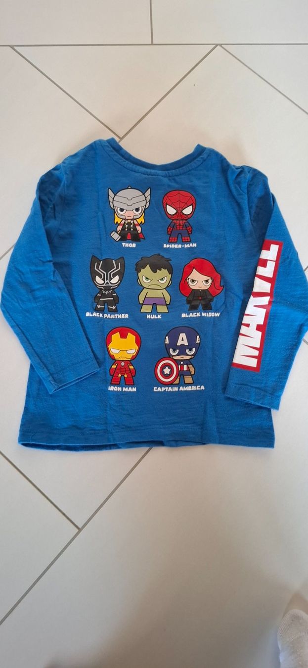 Camicie, T-shirt & Polo: Marvel Langarmshirt, Gr. 92 – Usato da Richterswil venduto da Palmer2012 1