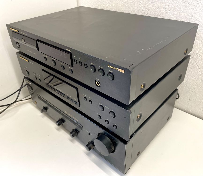 Marantz/Sony 3 Komponenten Stereo Anlage 1