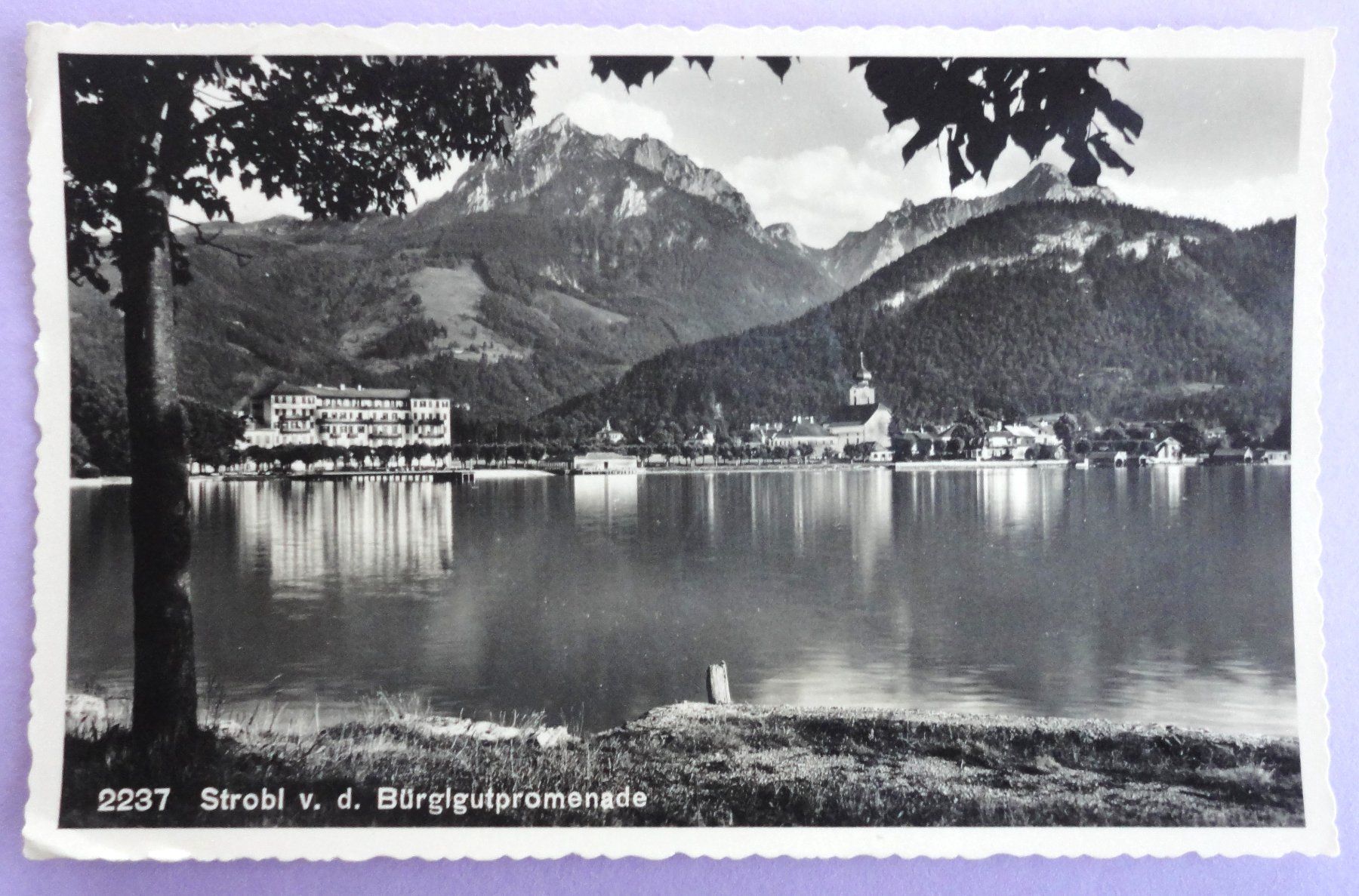 Cartoline postali: Strobl v. d. Bürglgutpromenade – Usato da Fétigny venduto da Billy2miny